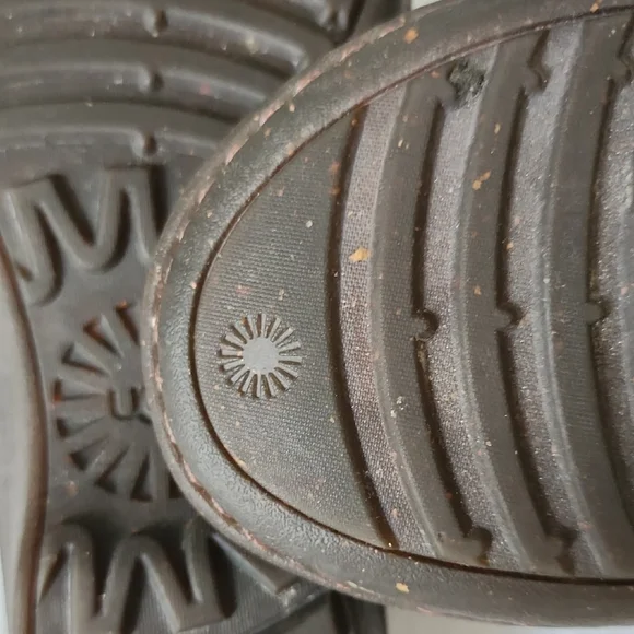 UGG Women's Brown Leather Slip-On - Picture 13 of 13